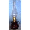 Petrolejová lampa 8''' (fialový zvonek)