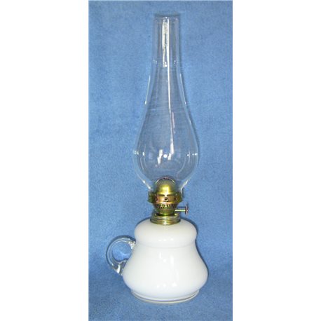 Petrolejová lampa 8''' (bílý zvonek)